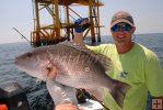 Gray snapper celebration