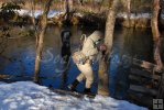 Into the river