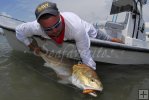 Bull redfish landed from Shoalwater boat