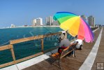 Pier umbrella