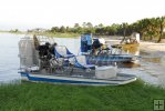 Three airboats