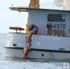 Snapper boat making a haul