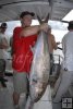 Happy deckhand on partyboat