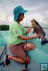 Cubera snapper in Belize panga