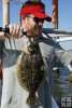 Flounder caught at gas wellhead