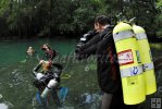 Cave divers