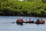 Trio of canoes