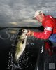 Bass pro Ron Klys with bass