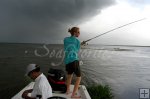 Casting into storm, Honduras