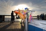 Pier jigs, sunset