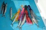 Ballyhoo and skirted baits