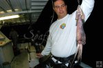 Angler with squid bait