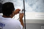 Flying fish readied