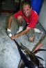 Angler with swordfish Angler with swordfish
