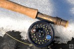 Fly tackle, winter day