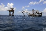 Shrimpboat and Platform