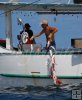 Hauling away