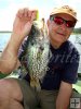 Happy angler