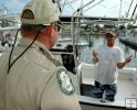Fish tales on the dock