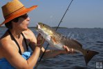 Kiss the redfish
