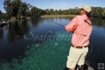 Casting on Rainbow River