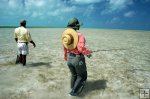 Bonefish anglers spread out